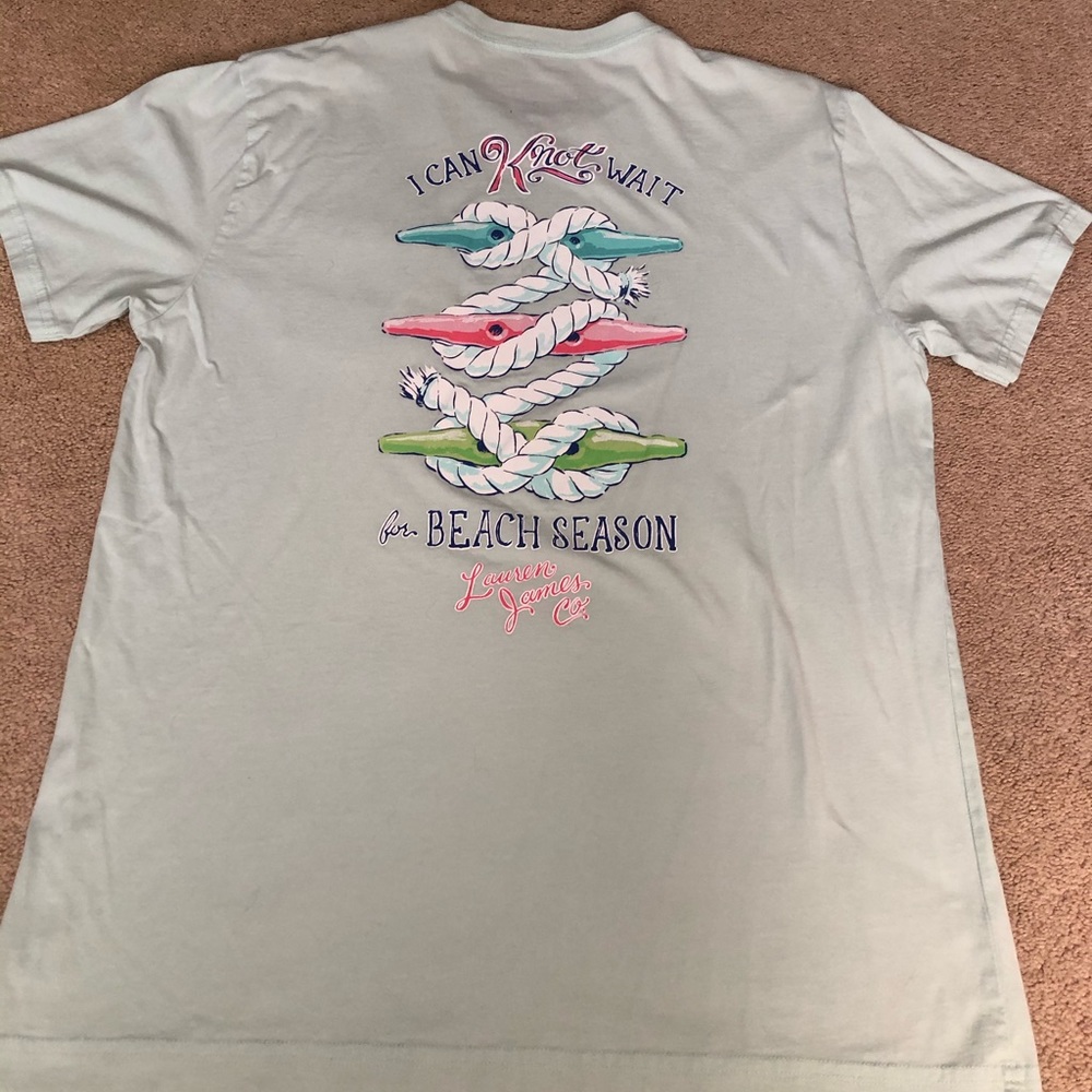 Lauren James Tshirt Medium (seafoam green color)